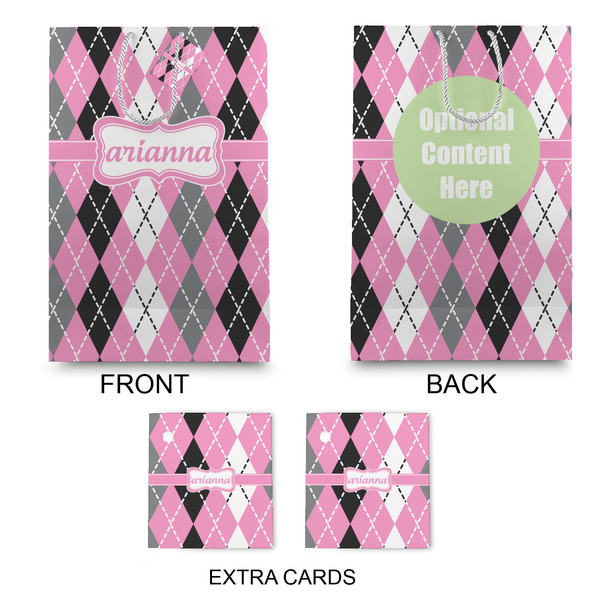 Argyle Large Gift Bag - Approval