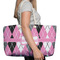 Argyle Large Rope Tote Bag - In Context View