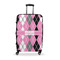 Argyle Suitcase - 28" Large - Checked w/ Name or Text
