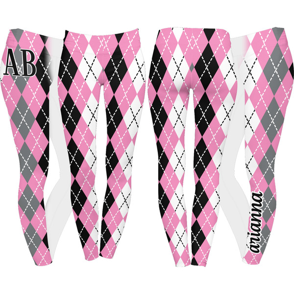 Argyle Leggings Turn Around - Apvl