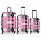 Argyle Luggage Bags all sizes - With Handle