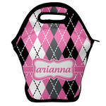 Argyle Lunch Bag w/ Name or Text