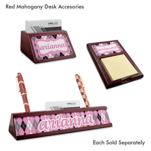 Argyle Mahogany Desk Accessories