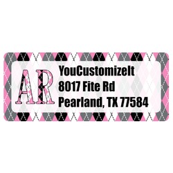 Argyle Return Address Labels (Personalized)