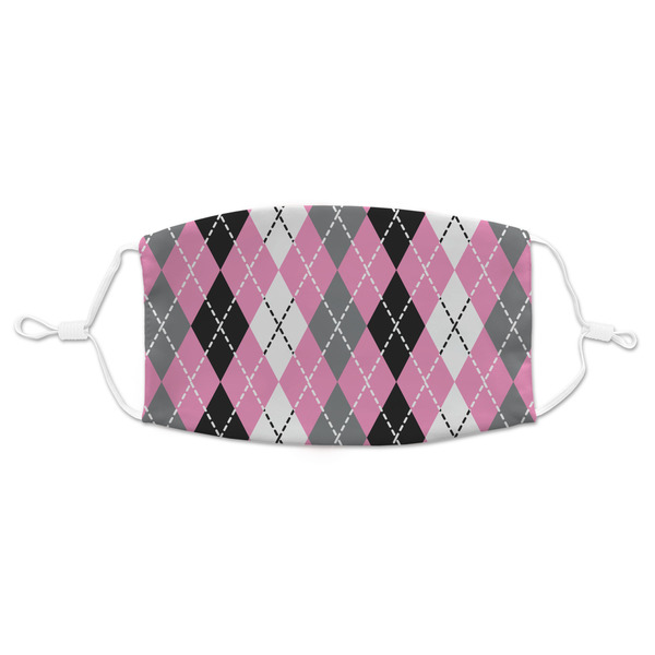 Custom Argyle Adult Cloth Face Mask - Standard