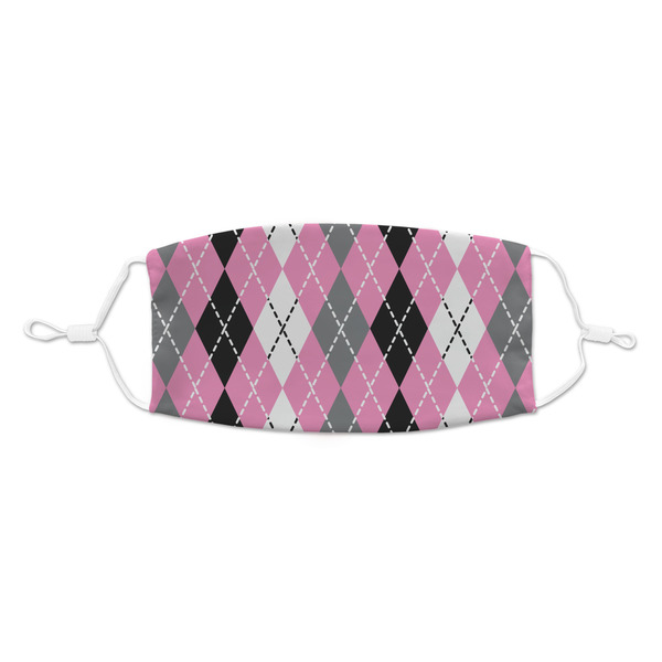 Custom Argyle Kid's Cloth Face Mask - Standard