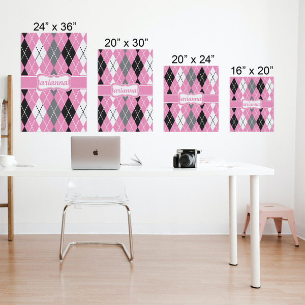 Argyle Matte Poster - Sizes