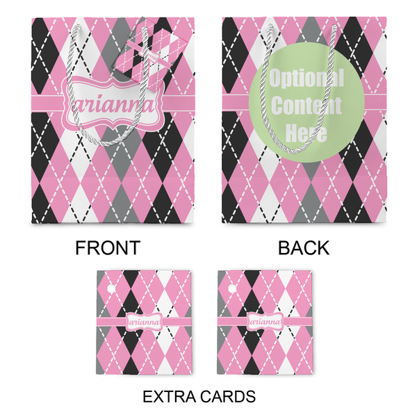 Argyle Medium Gift Bag - Approval