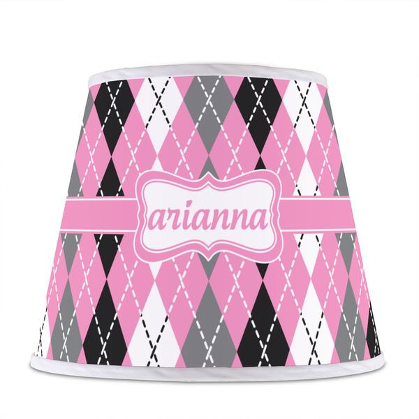 Argyle Poly Film Empire Lampshade - Front View