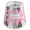 Argyle Poly Film Empire Lampshade - Angle View
