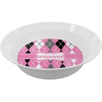 Argyle Melamine Bowl - 12 oz (Personalized)