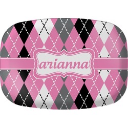 Argyle Melamine Platter (Personalized)
