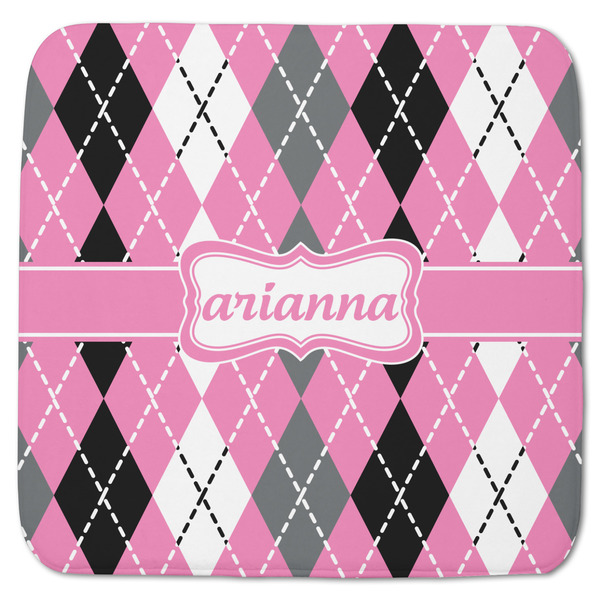Custom Argyle Memory Foam Bath Mat - 48"x48" (Personalized)
