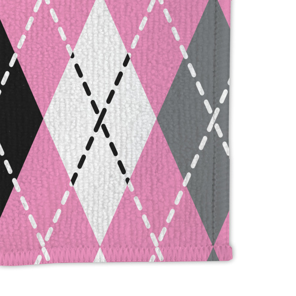 Argyle Microfiber Dish Rag - DETAIL