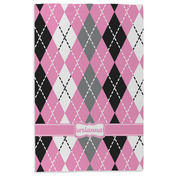 Argyle Microfiber Dish Towel - APPROVAL