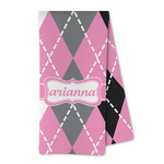 Argyle Kitchen Towel - Microfiber (Personalized)