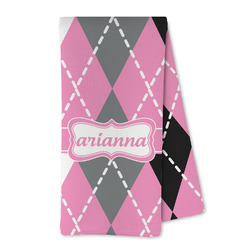 Argyle Kitchen Towel - Microfiber (Personalized)