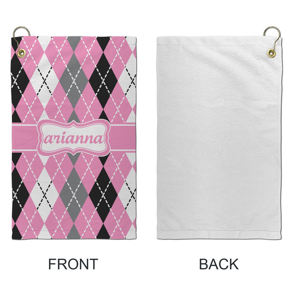 Argyle Microfiber Golf Towels - Small - APPROVAL