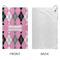 Argyle Microfiber Golf Towels - Small - APPROVAL