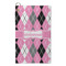 Argyle Microfiber Golf Towel - Small (Personalized)