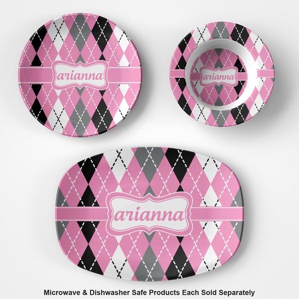 Argyle Microwave & Dishwasher Safe CP Plastic Dishware - Group