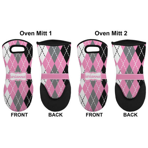Argyle Neoprene Oven Mitt - Set of 2 - Approval