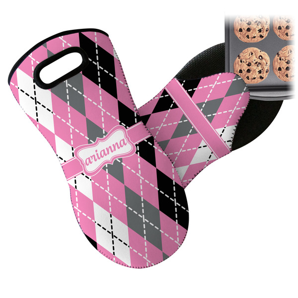 Argyle Neoprene Oven Mitt