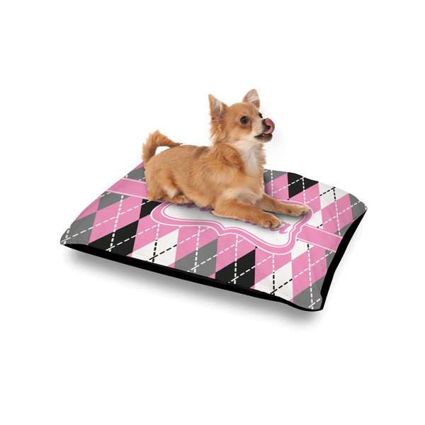 Argyle Outdoor Dog Beds - Small - IN CONTEXT
