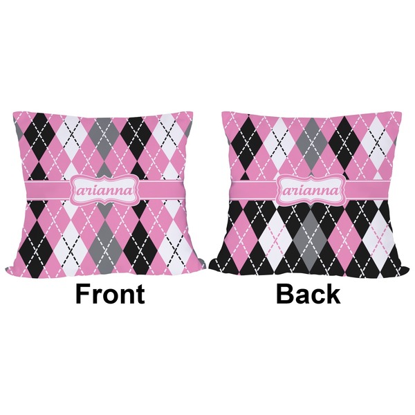 Argyle Outdoor Pillow - 18x18