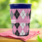 Argyle Party Cup Sleeves - with bottom - Lifestyle