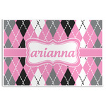 Argyle Disposable Paper Placemats (Personalized)