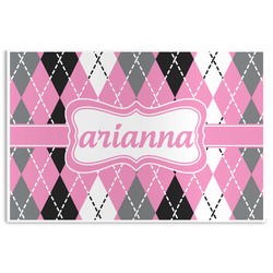 Argyle Disposable Paper Placemats (Personalized)
