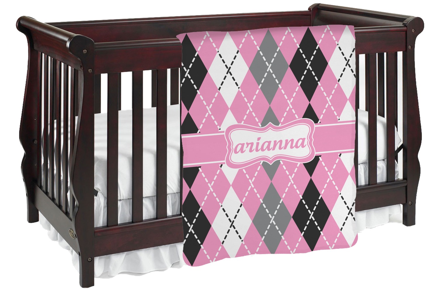 Argyle Baby Blanket (Personalized) YouCustomizeIt