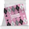 Argyle Minky Blanket (Personalized)