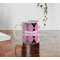 Argyle Personalized Coffee Mug - Lifestyle