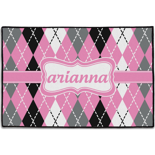 Argyle Personalized Door Mat - 36x24 (APPROVAL)