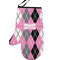 Argyle Left Oven Mitt (Personalized)