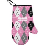 Argyle Right Oven Mitt (Personalized)