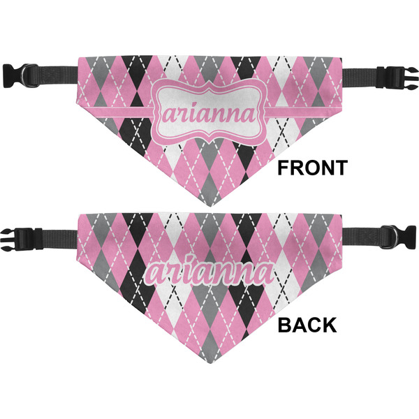 Argyle Pet Bandana Approval