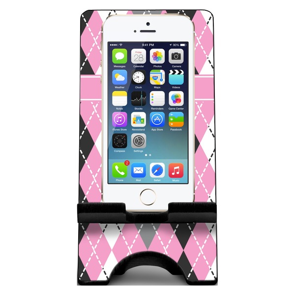 Argyle Phone Stand w/ Phone