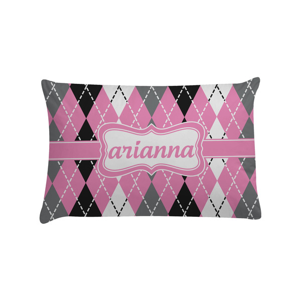 Custom Argyle Pillow Case - Standard (Personalized)