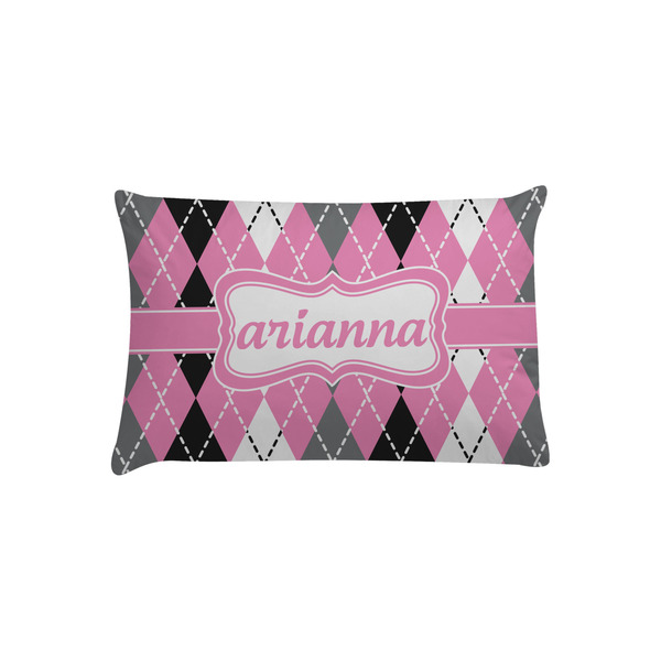 Custom Argyle Pillow Case - Toddler (Personalized)
