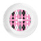 Argyle Plastic Party Dinner Plates - Approval