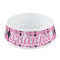 Argyle Plastic Dog Bowl - Small (Personalized)