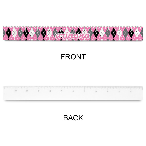 Argyle Plastic Ruler - 12" - APPROVAL
