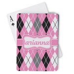 Argyle Playing Cards (Personalized)