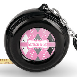 Argyle Pocket Tape Measure - 6 Ft w/ Carabiner Clip (Personalized)