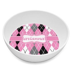 Argyle Melamine Bowl - 8 oz (Personalized)