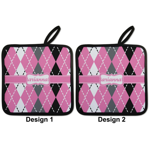 Argyle Pot Holders - Set of 2 APPROVAL