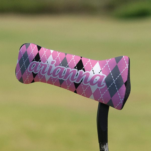 Argyle Putter Cover - On Putter